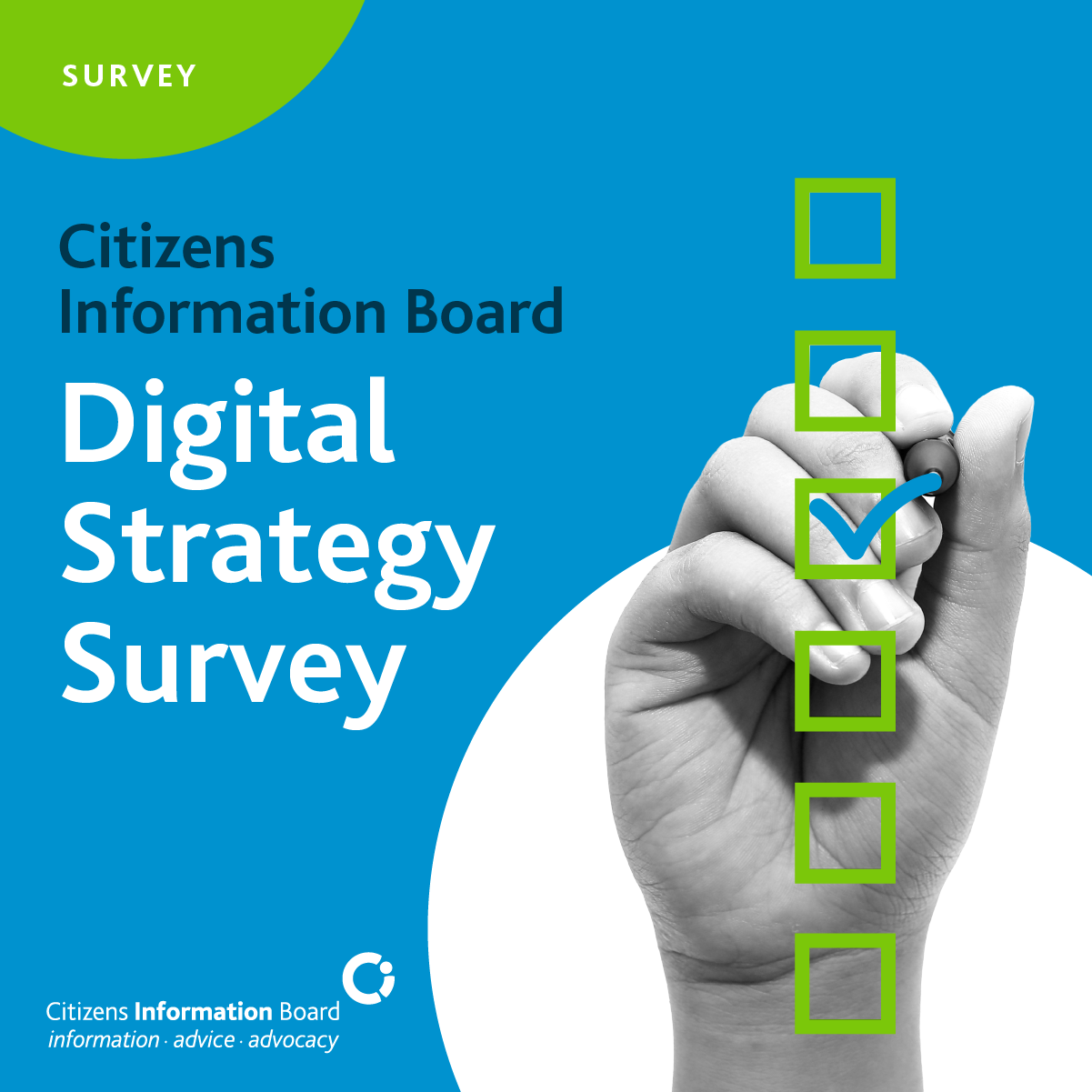 Digital Strategy Survey Poster